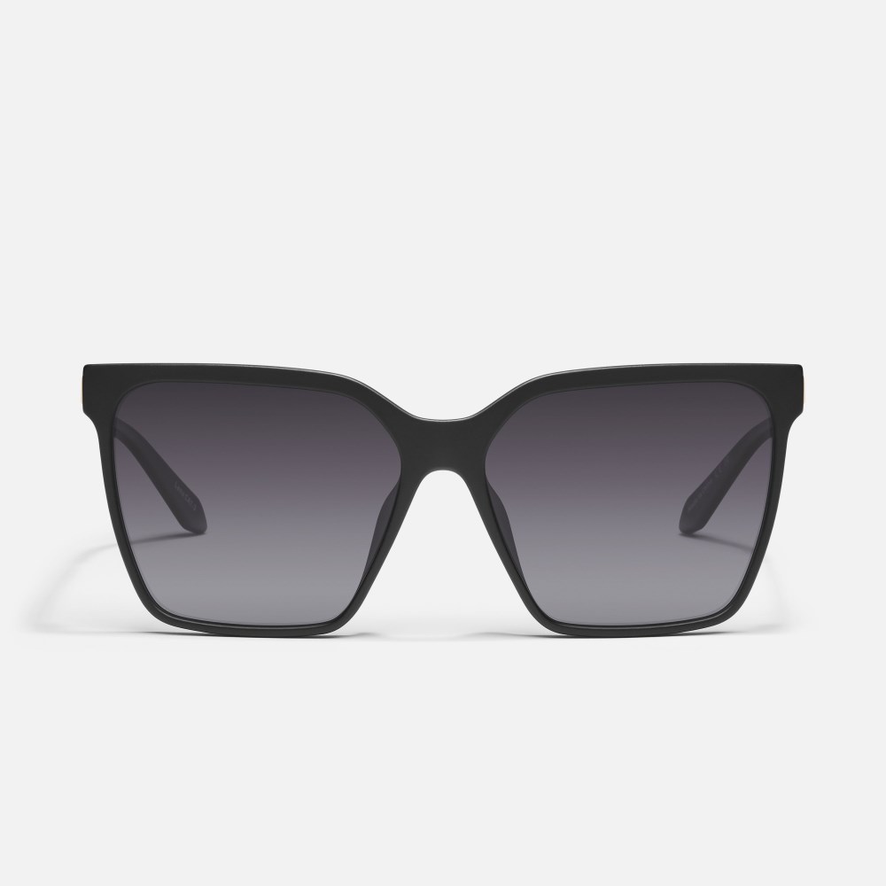 Quay Level Up Remixed - Matte Black / Smoke Polarized