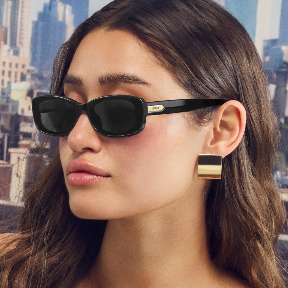 Quay Vibe Check - Black / Black Polarized