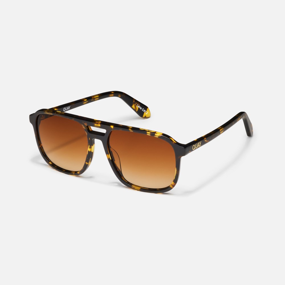 Quay On The Fly - Shiny Yellow Tortoise / Orange