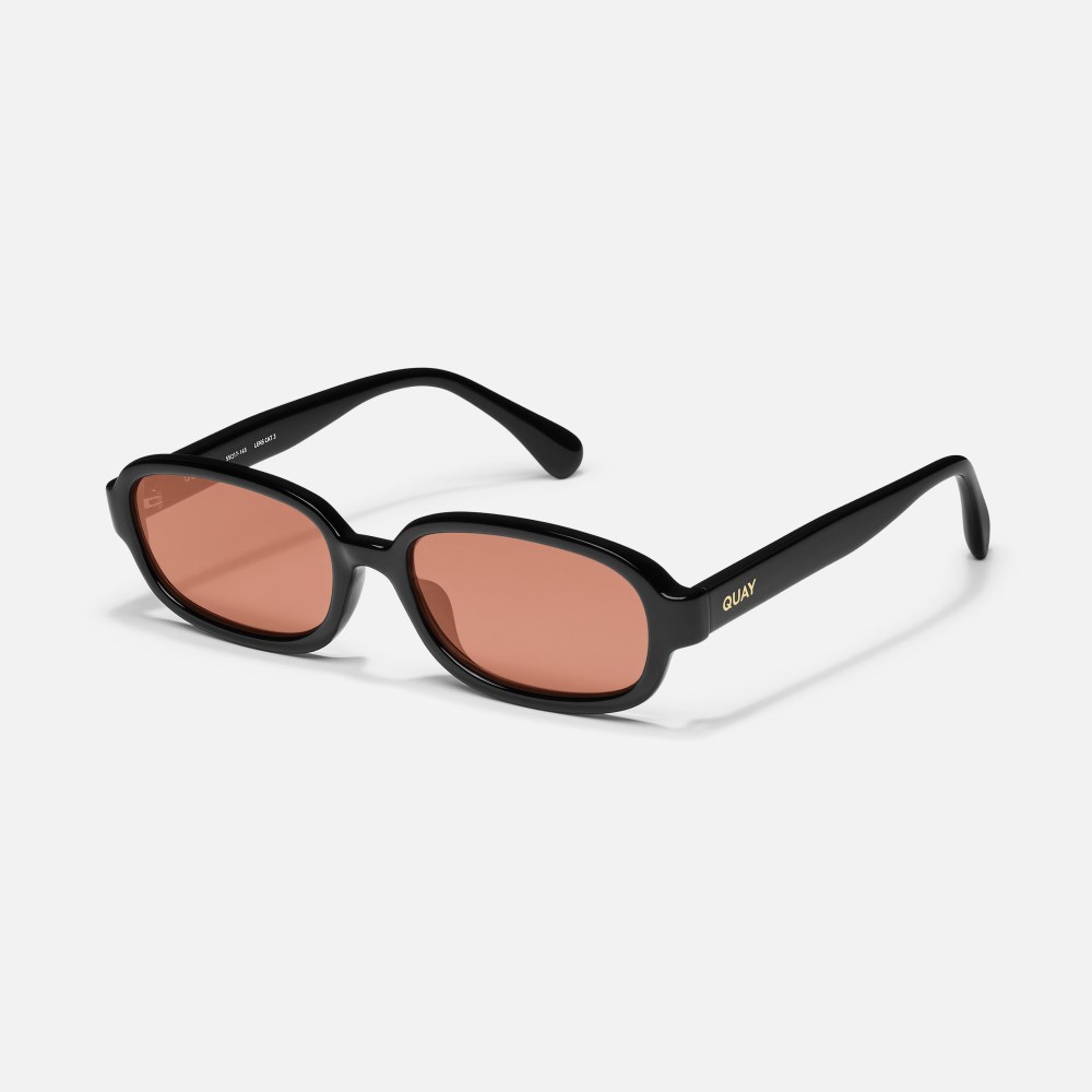 Quay Could Never - Black / Dark Apricot