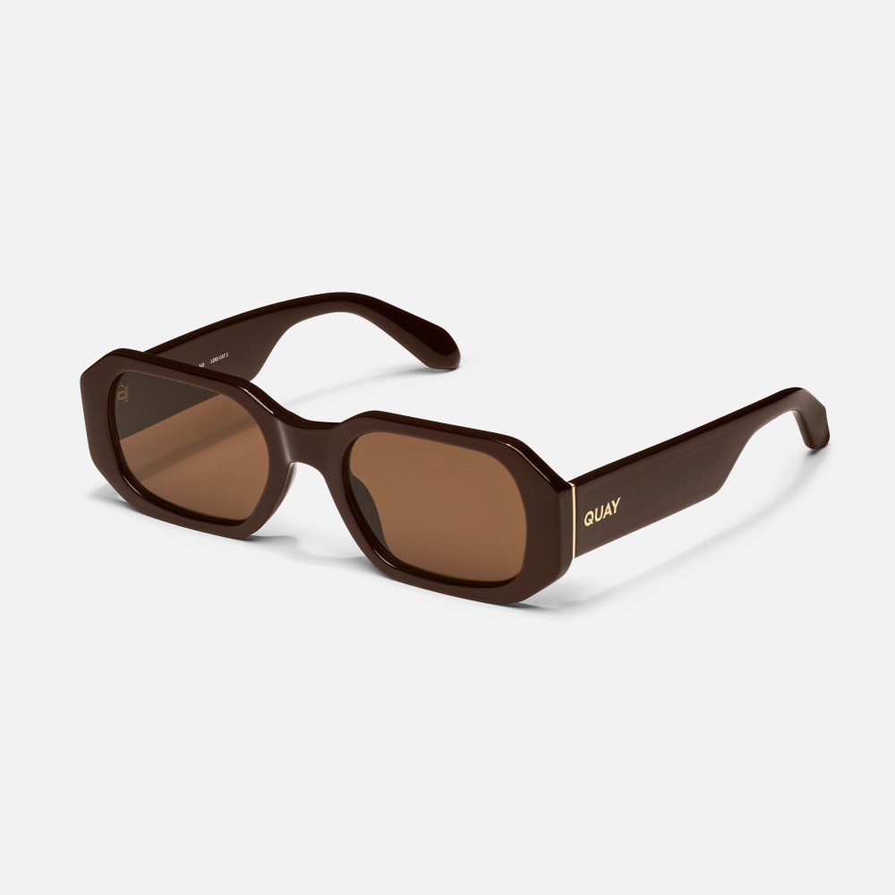 Quay Hyped Up - Chocolate / Brown