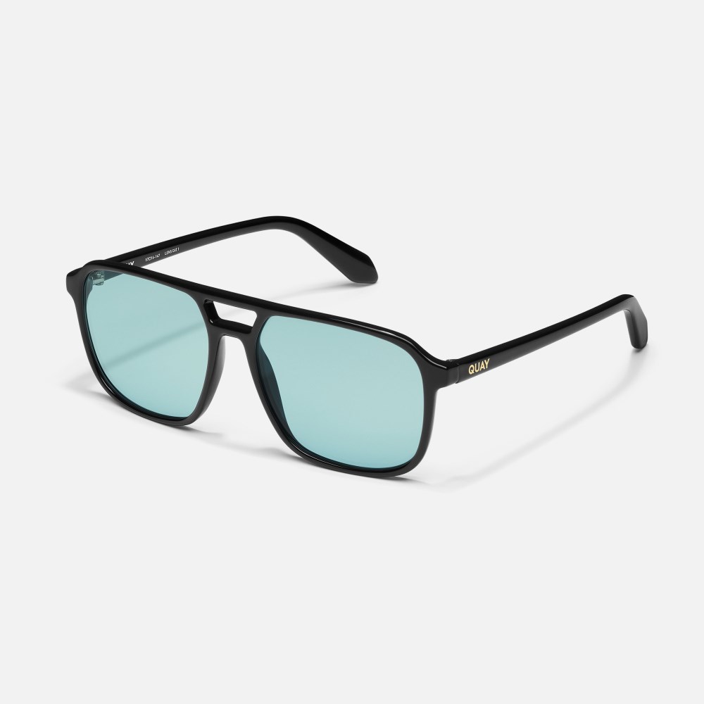 Quay On The Fly - Black / Aqua