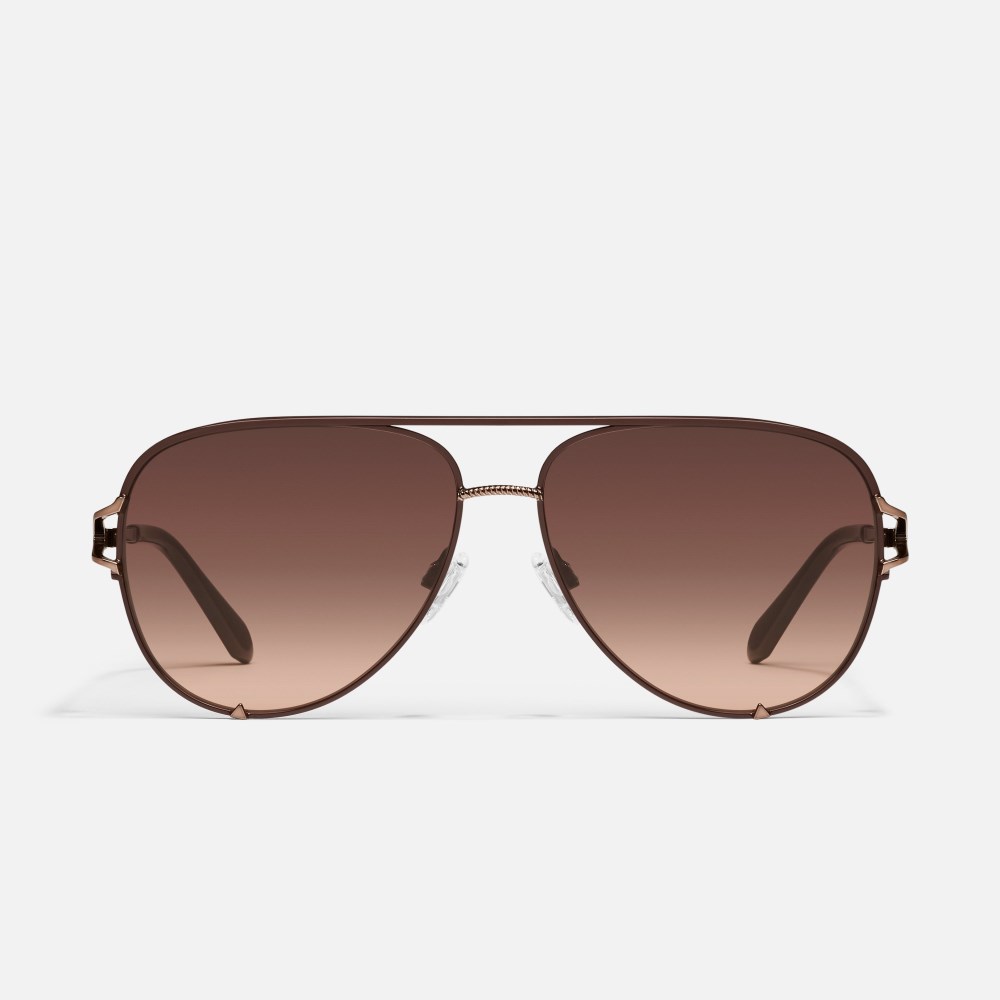 Quay High Key Twist - Chocolate / Brown Fawn