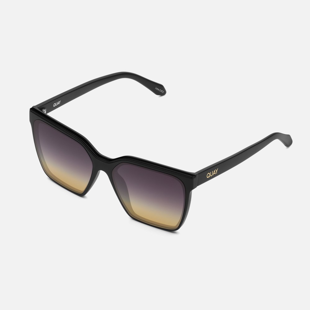 Quay Level Up - Matte Black / Black Gold