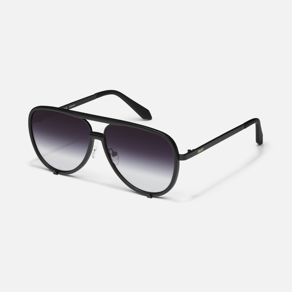 Quay High Profile - Matte Black / Black Fade
