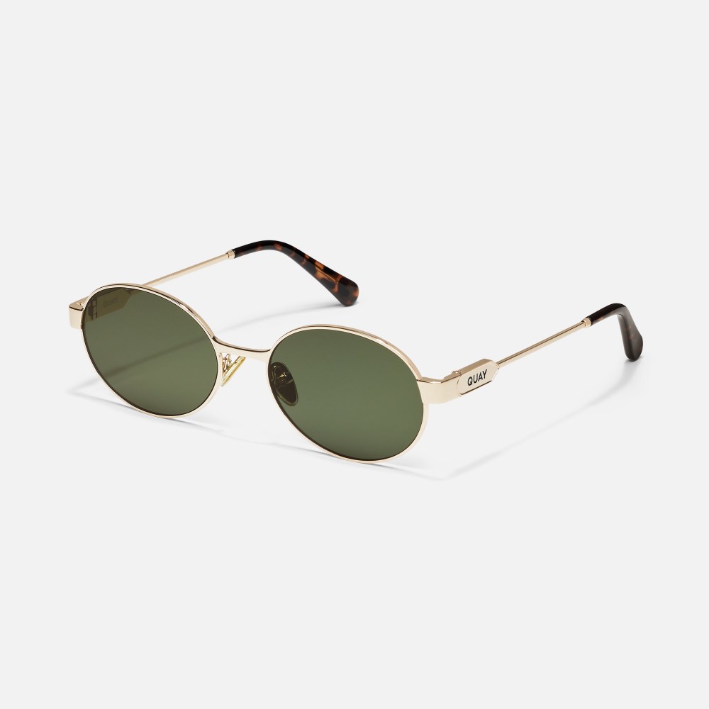 Quay Anyways - Gold / Green