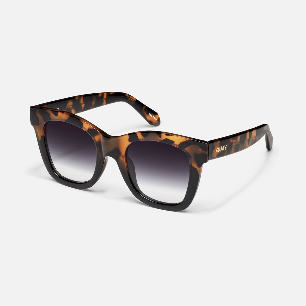 Quay After Hours - Tortoise Black / Black Fade