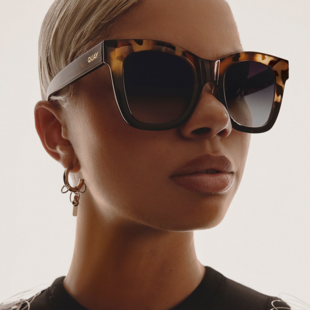 Quay After Hours - Tortoise Black / Black Fade