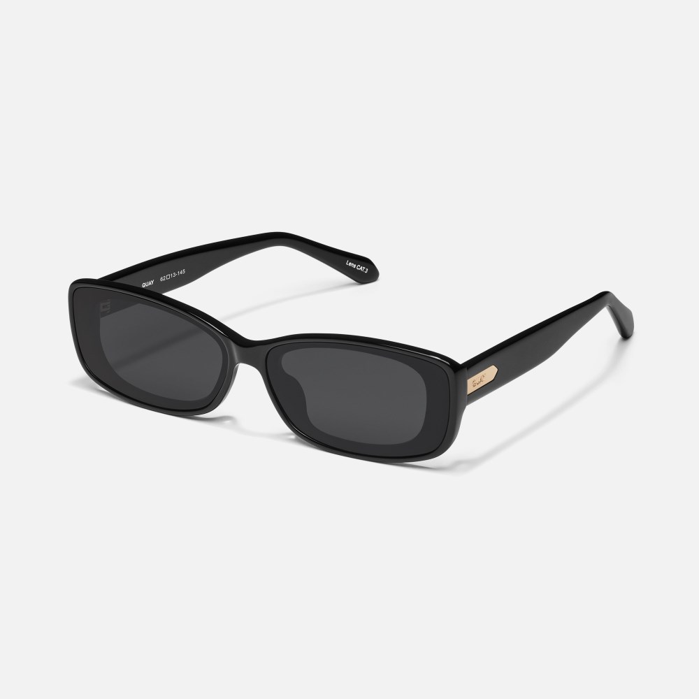 Quay Vibe Check - Black / Black Polarized