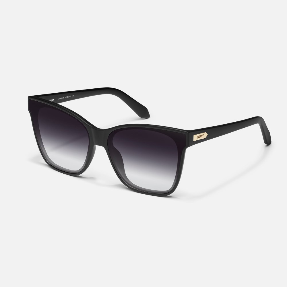 Quay After Party - Matte Black / Black Fade