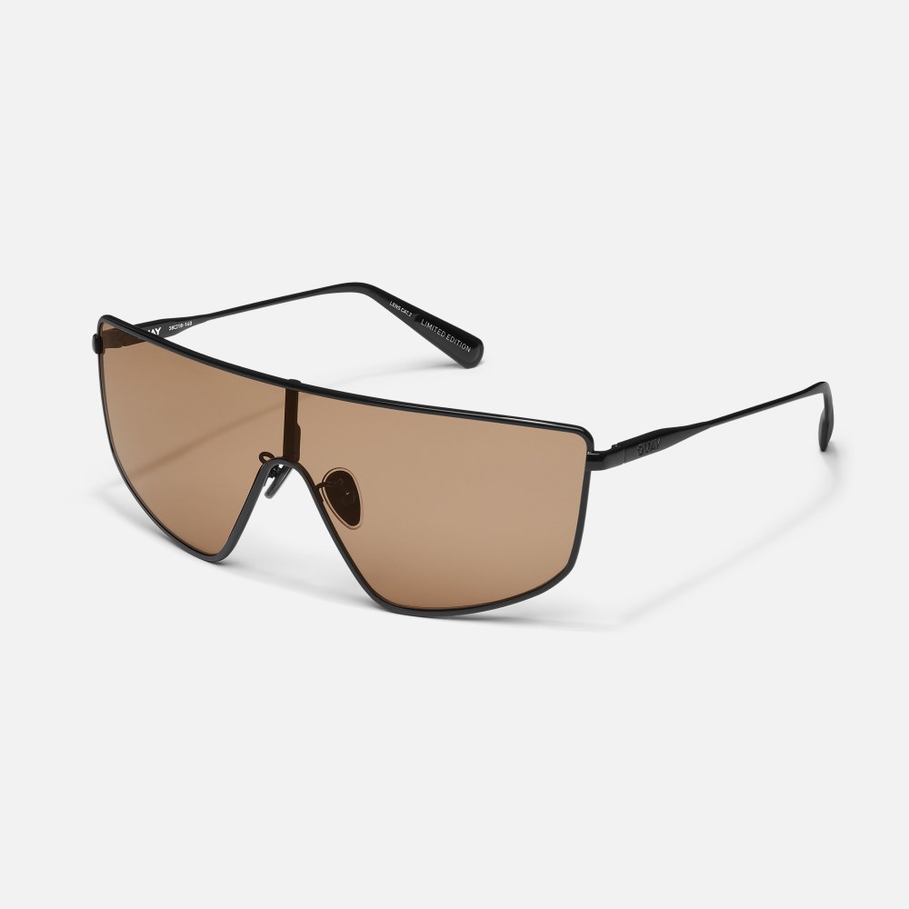 Quay Entourage - Black / Tan