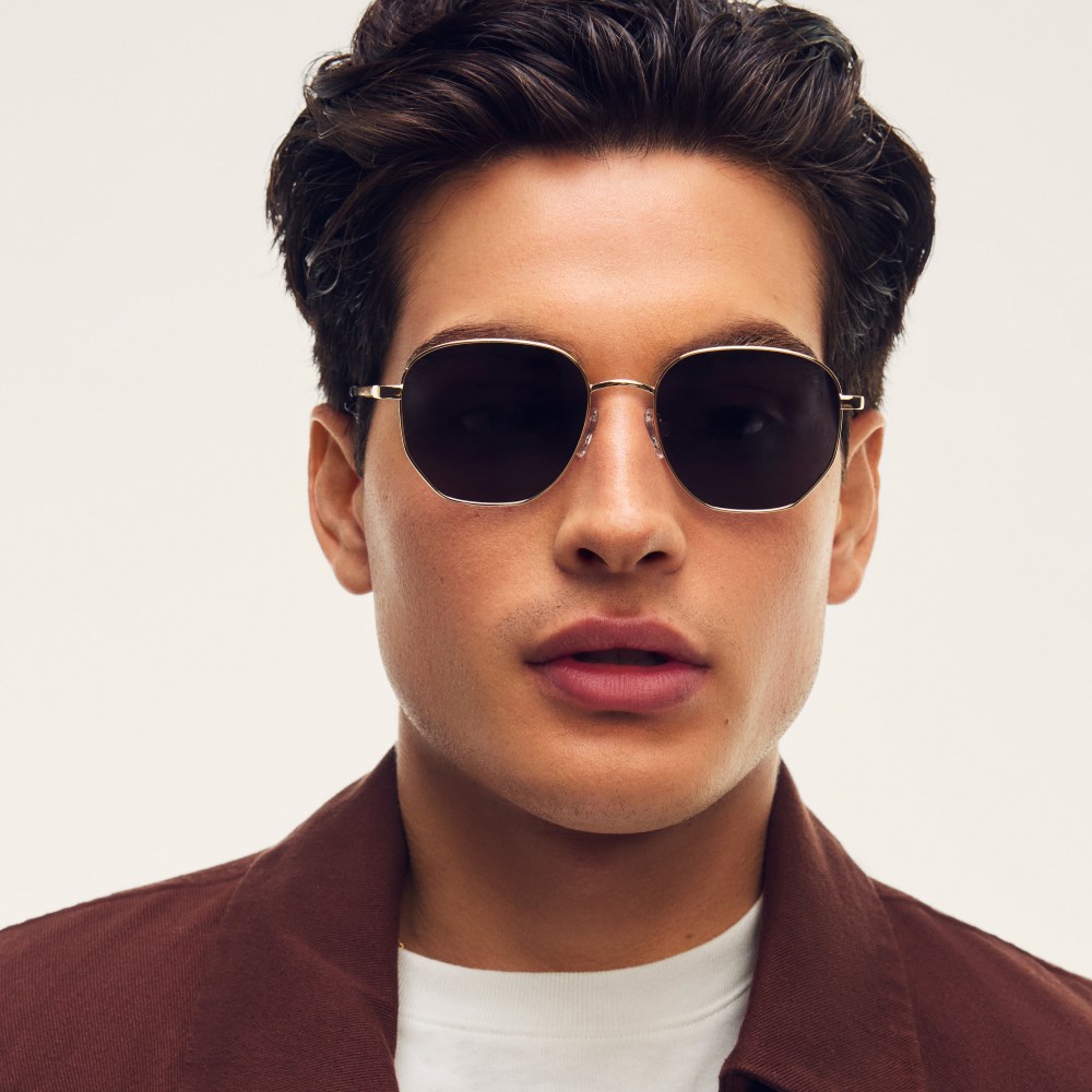 Quay Big Time - Gold / Smoke Polarized