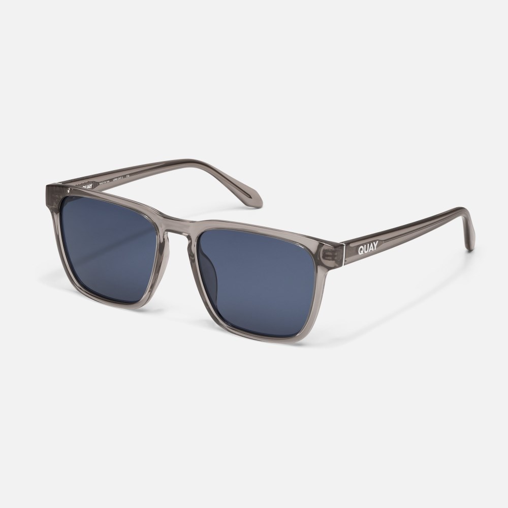 Quay Unplugged - Grey / Navy Polarized