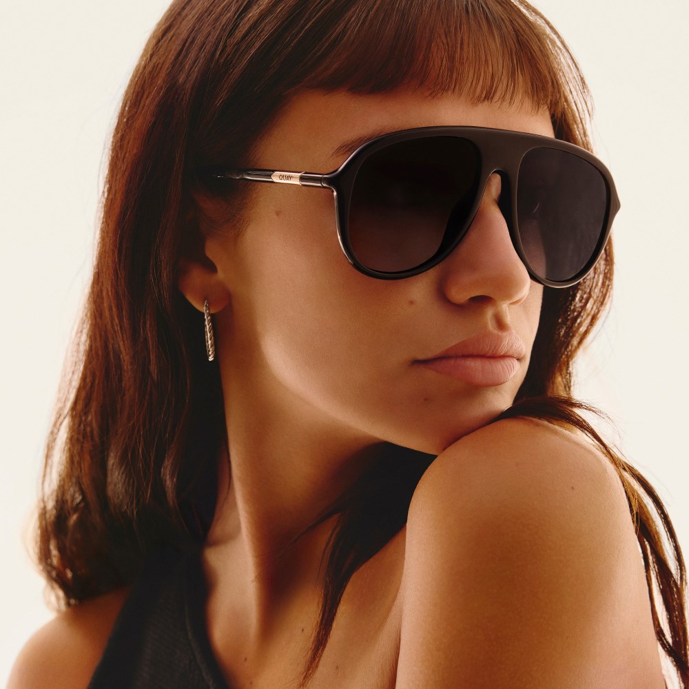 Quay Chart Topper - Black / Smoke Taupe