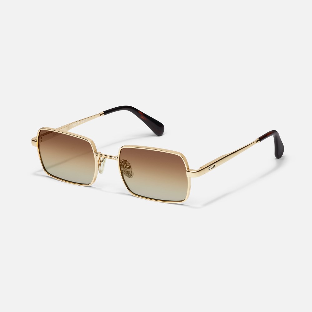 Quay Dnd - Gold / Sepia