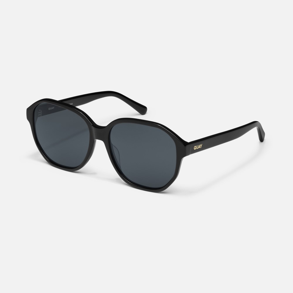 Quay Guess Again - Black / Smoke Polarized