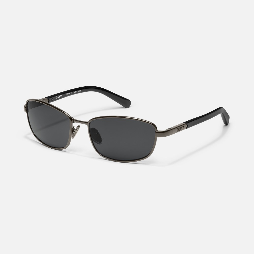 Quay Text Me - Gunmetal / Smoke