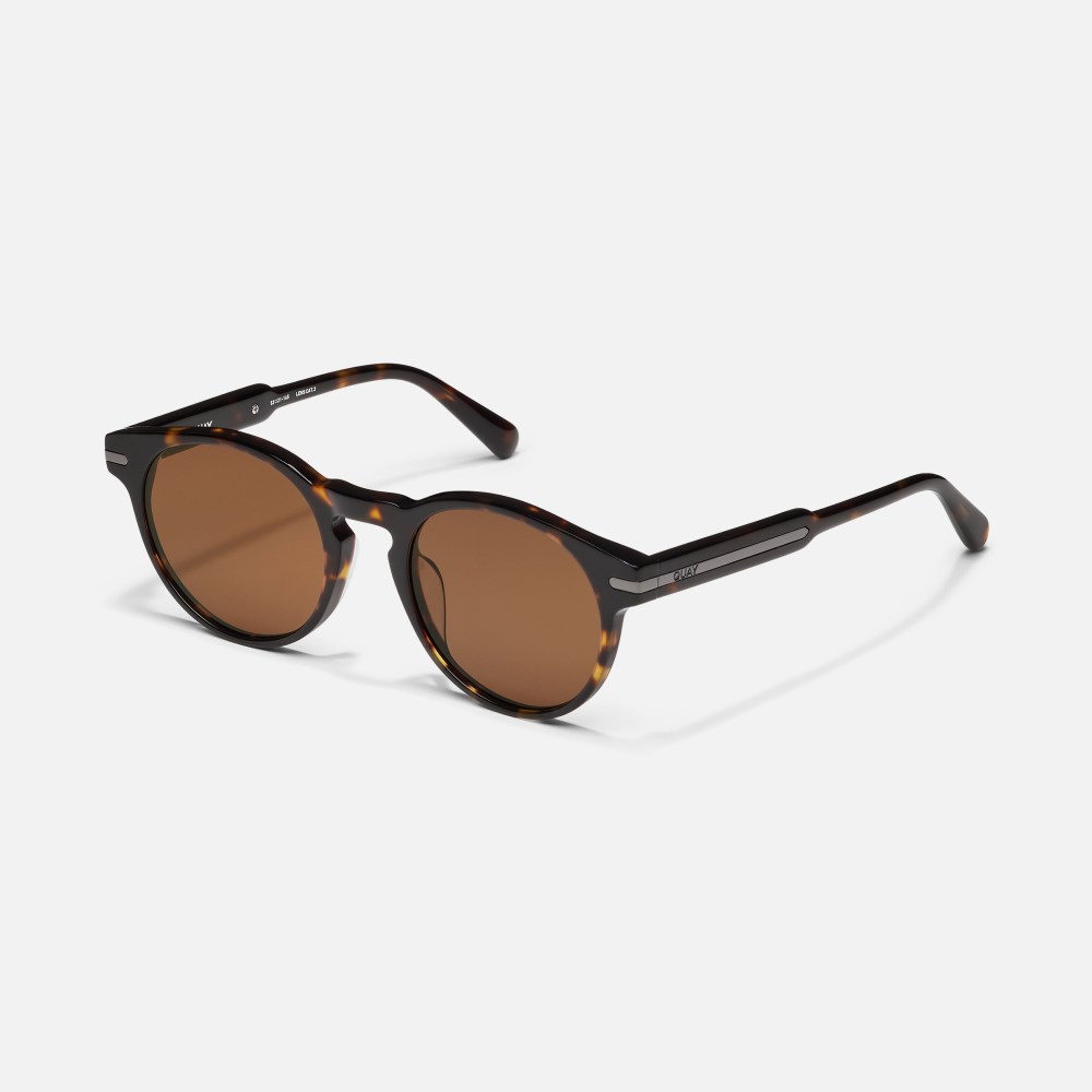 Quay Slow Mo - Dark Tort / Brown Polarized