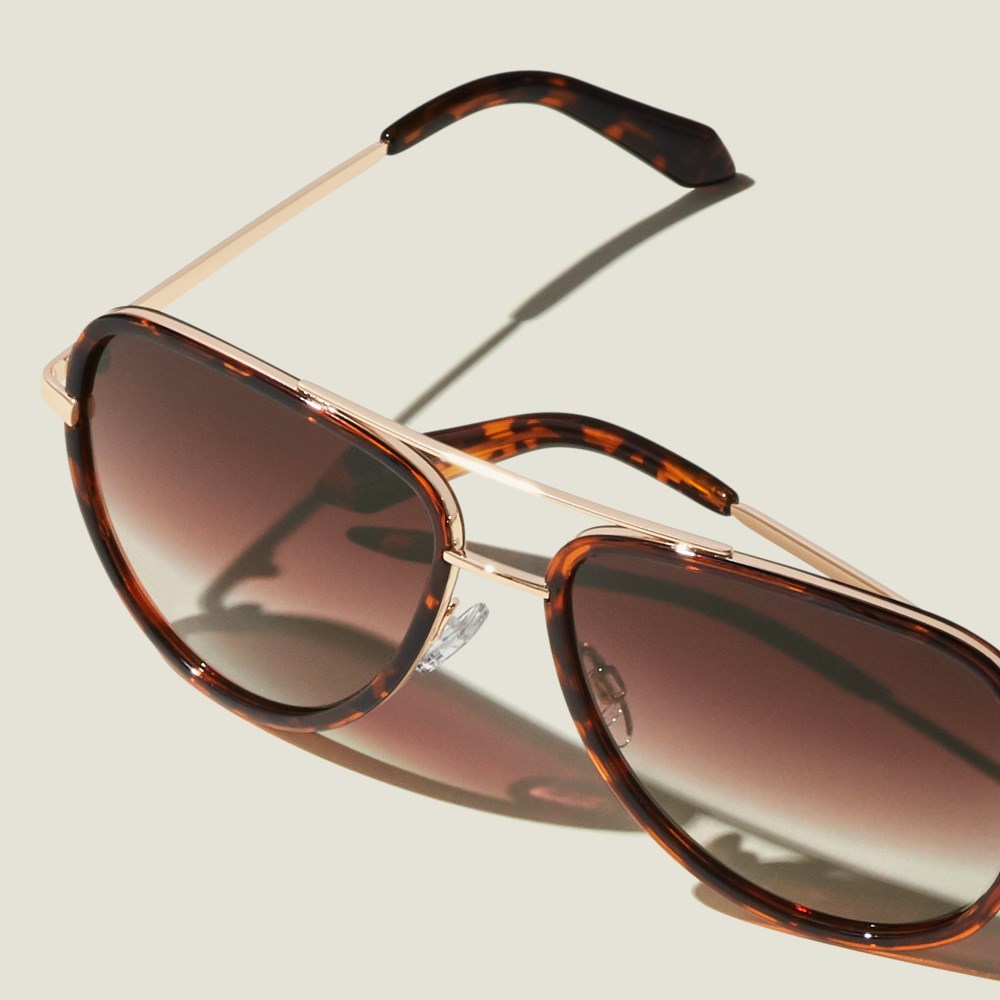 Quay All In - Tortoise / Brown Fade