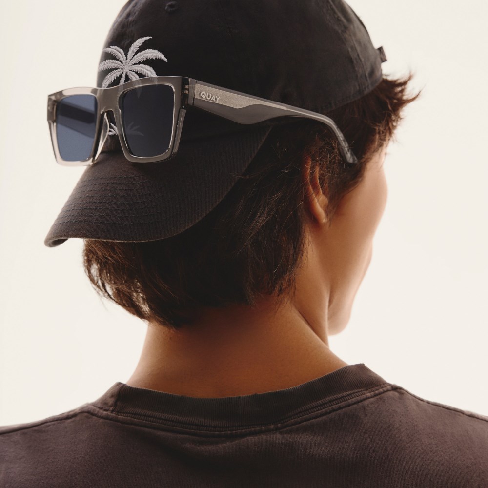 Quay Fast Lane - Grey / Navy Polarized