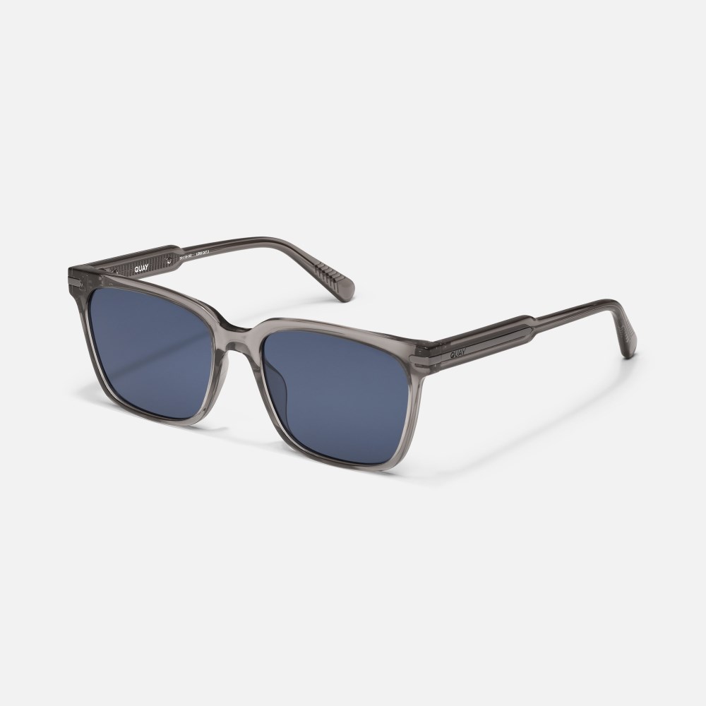 Quay Recap - Grey / Navy