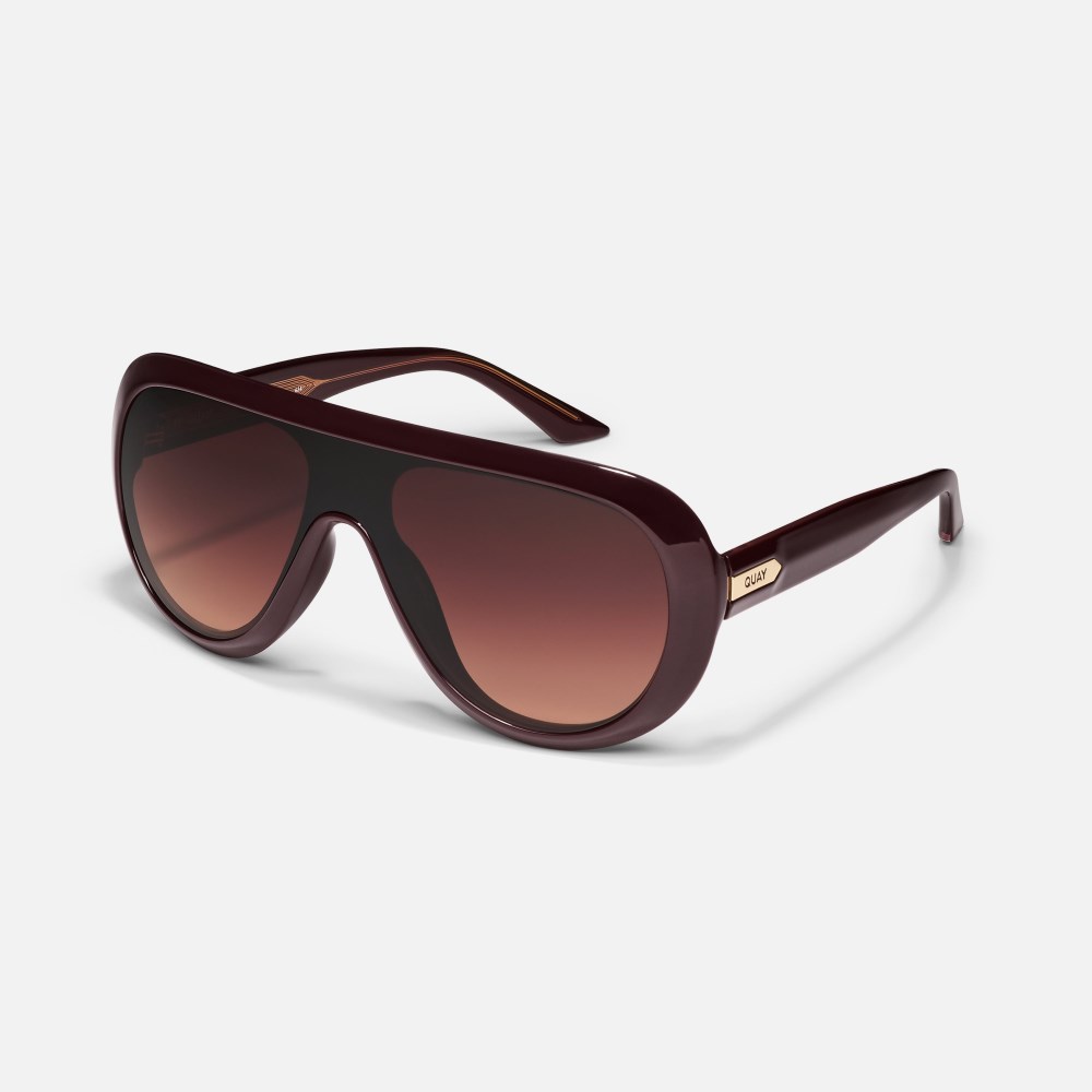 Quay Set List - Espresso / Dark Brown Camel