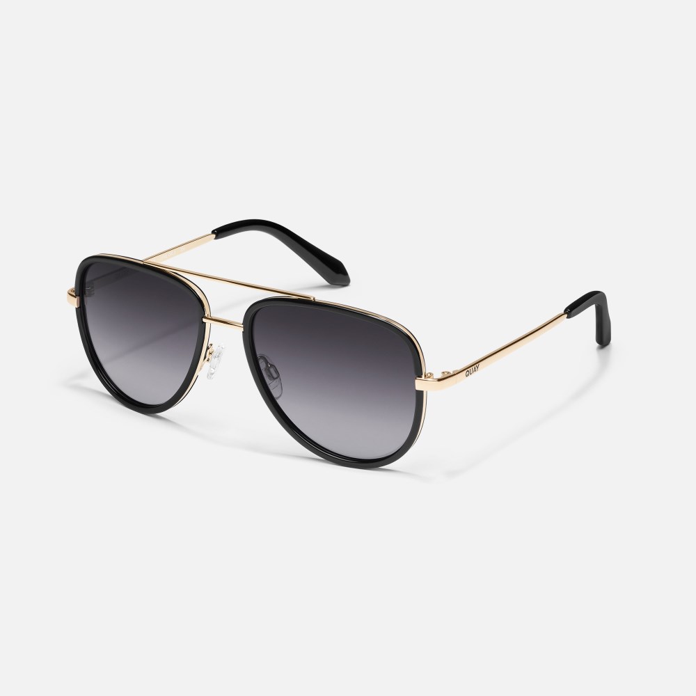 Quay All In - Black / Smoke Polarized