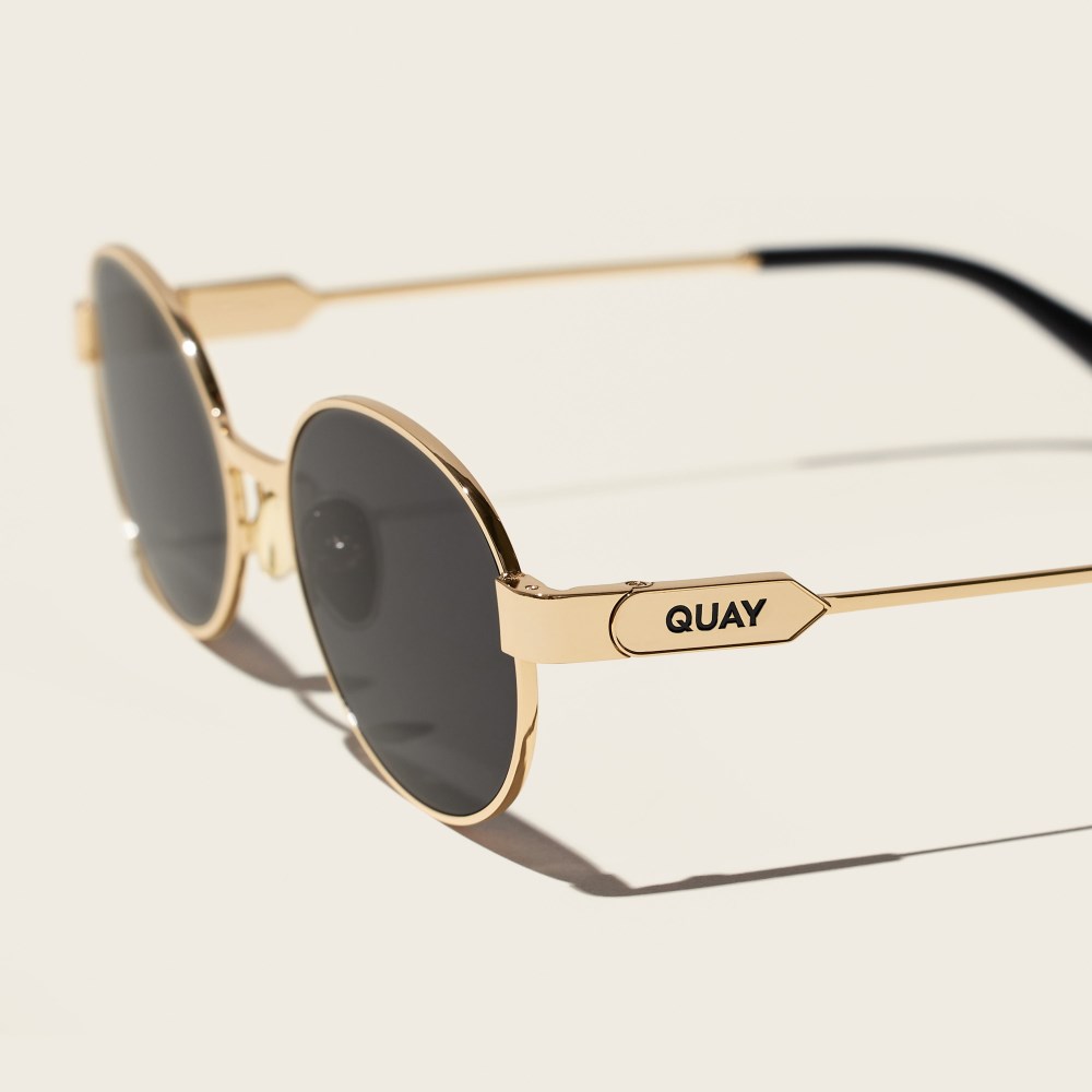 Quay Anyways - Gold / Smoke
