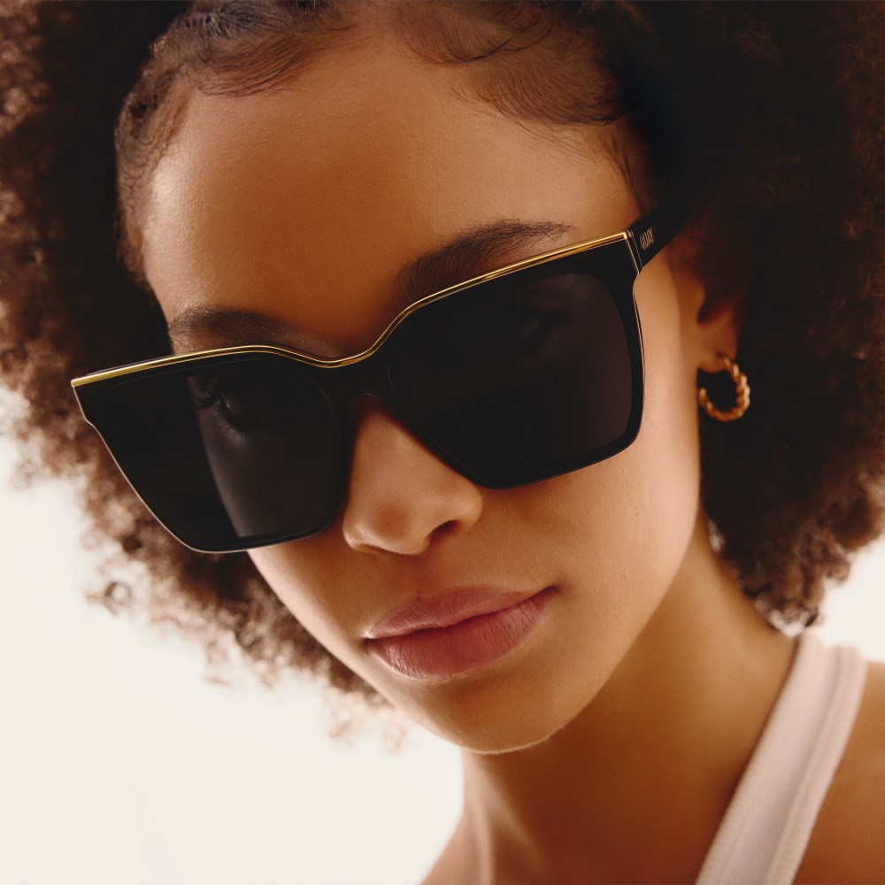 Quay Level Up - Black Gold / Smoke Polarized